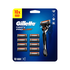 Gillette Proglide Skrabers�t - 1 skraber + 10 blade