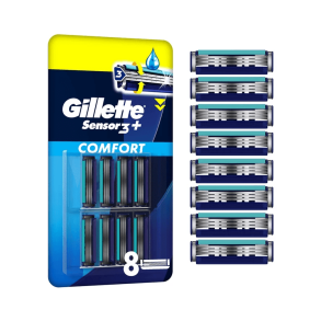 Gillette Sensor 3+ Comfort Barberblade - 8 stk.