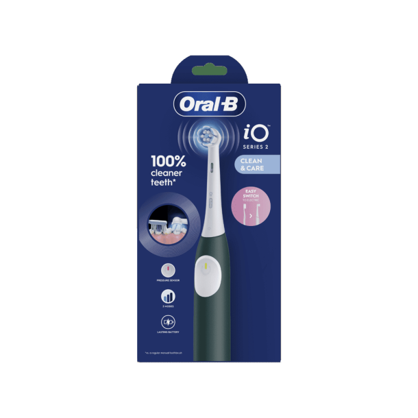 Oral-B iO2 Forest Green Elektrisk tandb�rste - 1 stk.