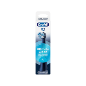 Oral-B iO Ultimate Clean Black B�rstehoveder - 4 stk.