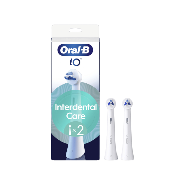 Oral-B iO Interdental Clean White B�rstehoveder - 2 stk.