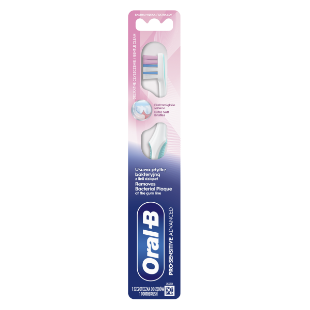 Oral-B Pro-Sensitive Advanced Gentle Clean ekstra bl�d Tandb�rste - 1 stk.