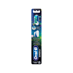 Oral-B Junior 6 ekstra bl&oslash;d Tandb&oslash;rste - 12 &aring;r, 1 stk.