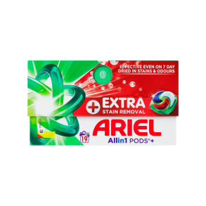 Ariel Extra Clean Vaskekapsler - 19 vaske