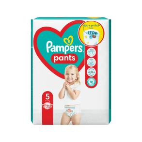 Pampers Pants Buksebleer - Carry Pack, Str. 5, 22 stk.