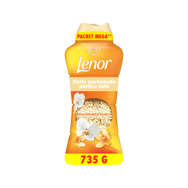 Lenor Orchid &amp; Vanilla Duftperler - 60 vaske, 735 g