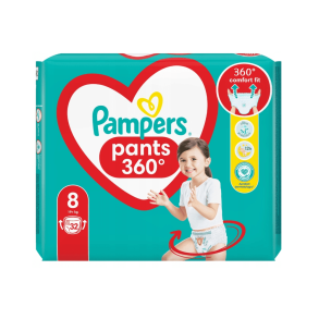 Pampers Pants Buksebleer - Jumbo Pack, Str. 8, 32 stk.