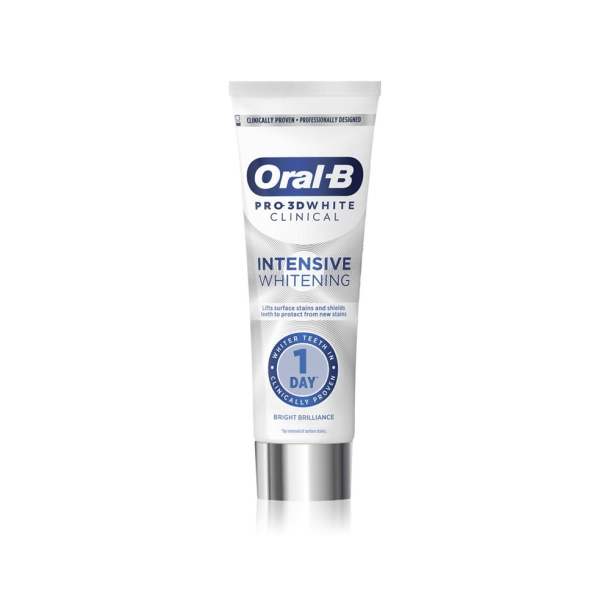 Oral-B Pro-3D White Clinical Intensive Whitening Bright B Tandpasta