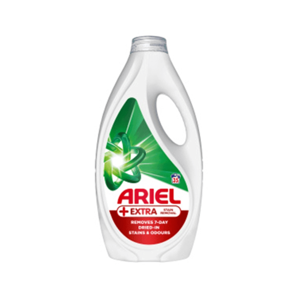Ariel Extra Stain Removal Flydende vaskemiddel - 35 vaske, 1,575 l