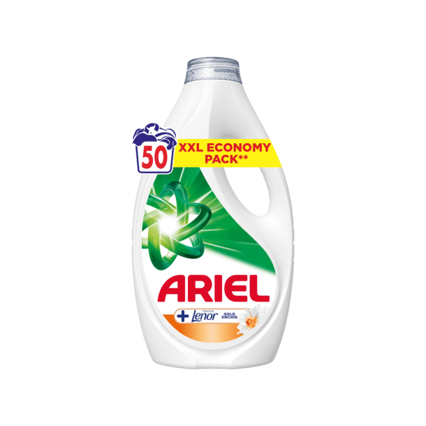 Ariel Gold Orchid Flydende vaskemiddel - 50 vaske, 2,25 l