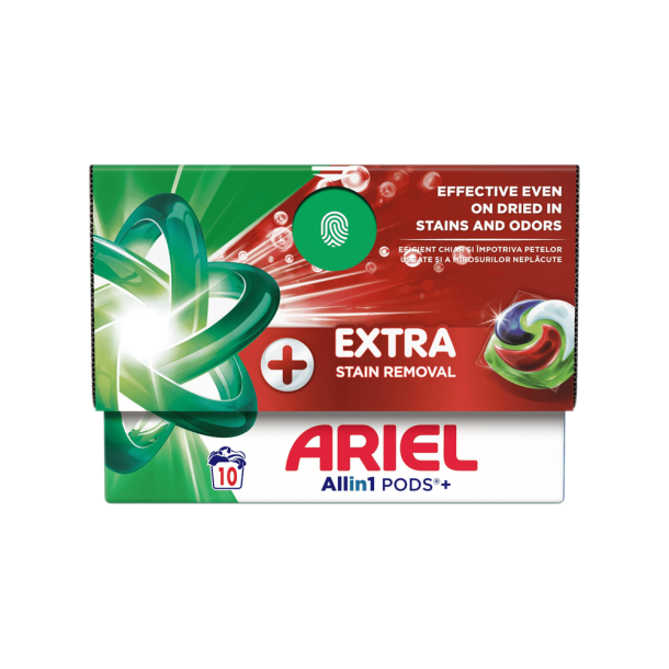 Ariel Extra Stain Removal Vaskekapsler - 10 vaske