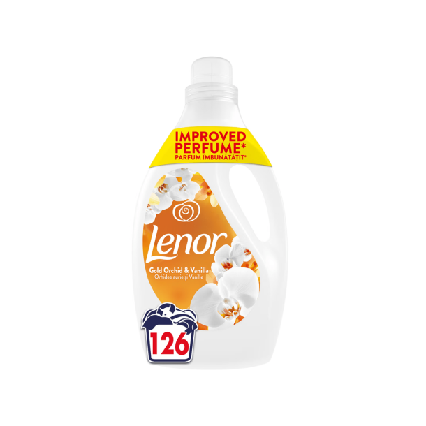 Lenor Gold Orchid &amp; Vanilla Skyllemiddel - 126 vaske, 2650 ml