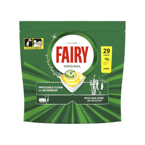 Fairy All in One Lemon Opvasketabs - 29 stk.