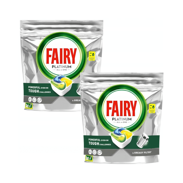 Fairy Platinum Lemon Opvasketabs - 28 stk.