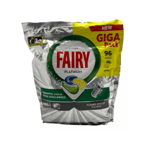 Fairy Platinum Lemon Opvasketabs - 96 stk.