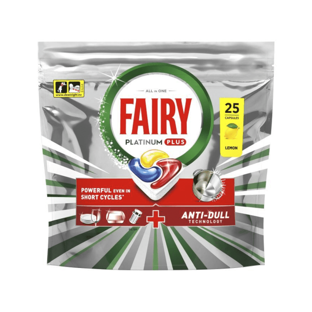 Fairy Platinum+ Lemon Opvasketabs - 71 stk.