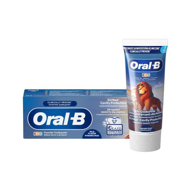 Oral-B Kids Lion King ( Tandpasta - fra 6 m�neder), 60 ml