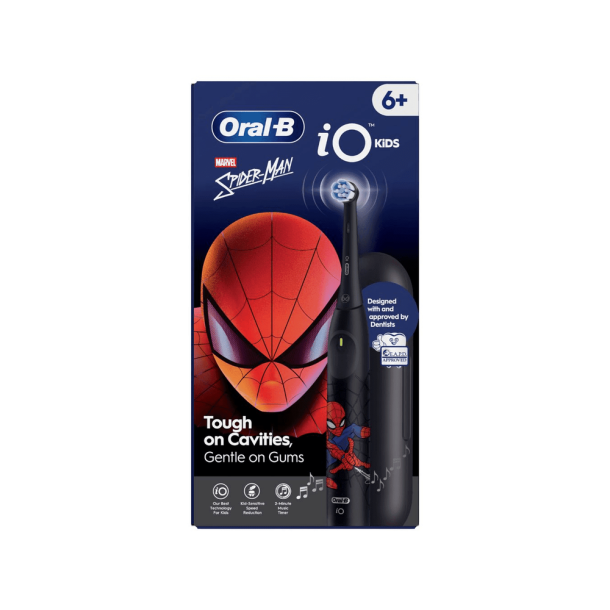 Oral-B iO Kids (6+y) Spiderman + rejseetui Elektrisk tandb�rste - 1 stk.