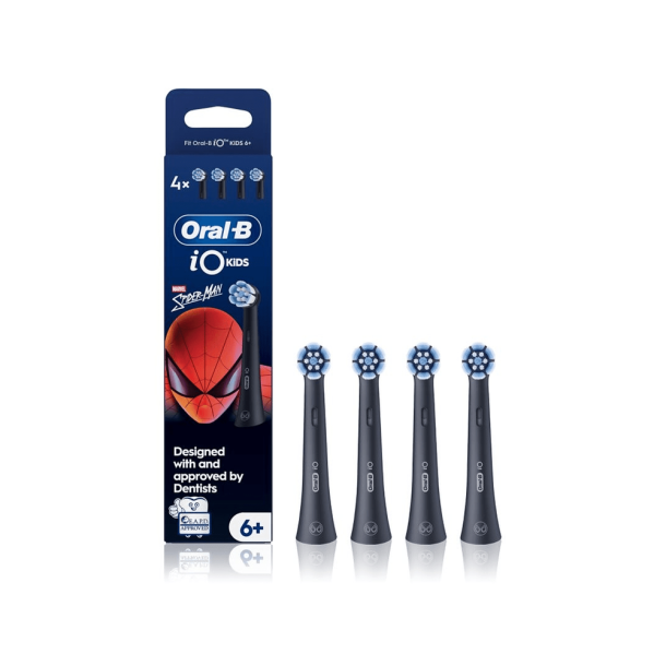 Oral-B iO Kids Spiderman B�rstehoveder - 4 stk.