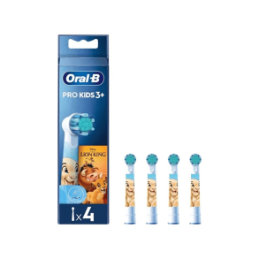 Oral-B Kids Lion King B�rstehoveder - 4 stk.