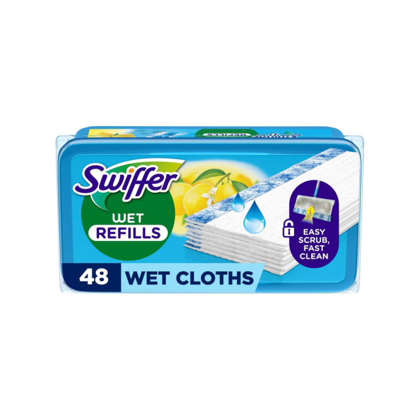Swiffer Sweeper V�de gulvklude Refill - 48 stk.