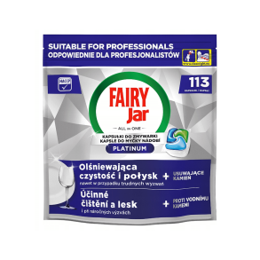 Fairy Platinum PRO Opvasketabs - 113 stk.