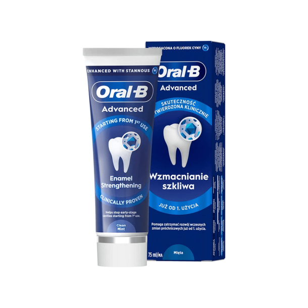 Oral-B Advanced Enamel Strengthening Clean Mint Tandpasta - 75 ml