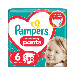 Pampers Pants Buksebleer - Value Pack, Str. 6, 29 stk.