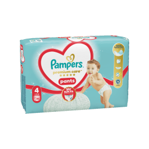 Pampers Premium Care Pants Buksebleer - Value Pack, Str. 4, 40 stk.