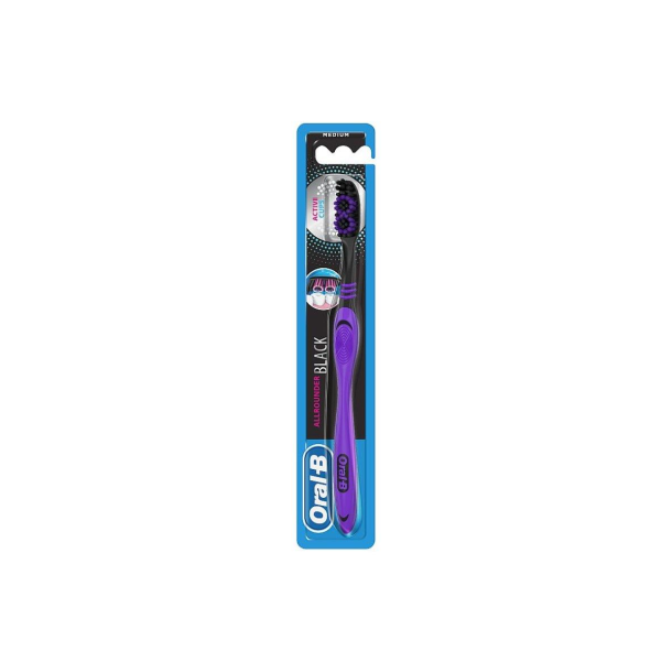 Oral-B Allrounder Black Medium Tandb�rste - 1 stk.
