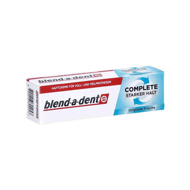 Blend-a-dent Original Complete Fikseringscreme til tandproteser - 47 g