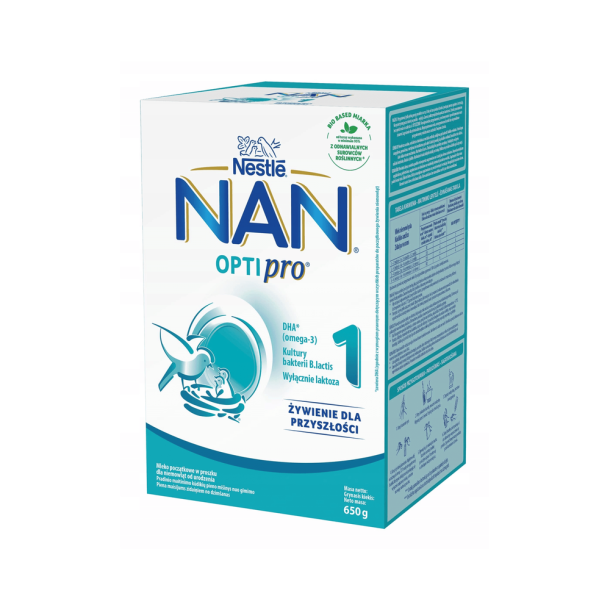 NAN Optipro 1 Moderm�lkserstatning - fra f�dslen, 650 g