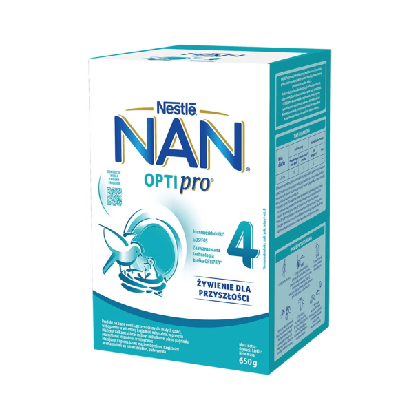 NAN Optipro 4 Moderm�lkserstatning - fra 2 �r, 650 g