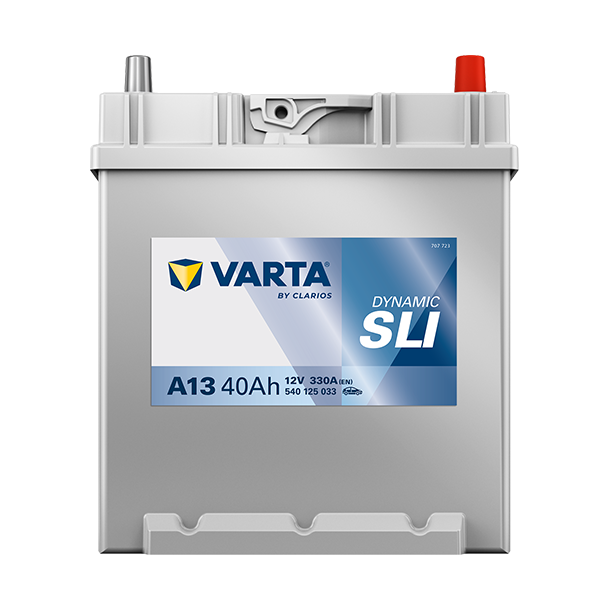 VARTA Dynamic SLI startbatteri 12 V 40 Ah/330 A L- 187 &times; 127 &times; 227 mm