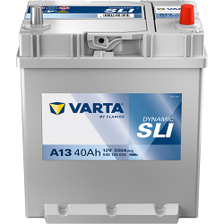 VARTA Dynamic SLI startbatteri 12 V 40 Ah/330 A L- 187 &times; 127 &times; 227 mm