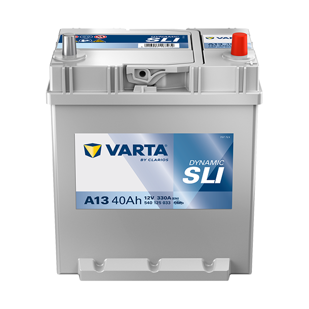VARTA Dynamic SLI startbatteri 12 V 40 Ah/330 A L- 187 &times; 127 &times; 227 mm