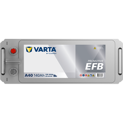 VARTA ProMotive EFB lastbilsbatteri 12 V 140 Ah/800 A 518 &times; 189 &times; 223 mm