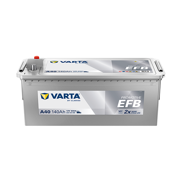 VARTA ProMotive EFB lastbilsbatteri 12 V 140 Ah/800 A 518 &times; 189 &times; 223 mm