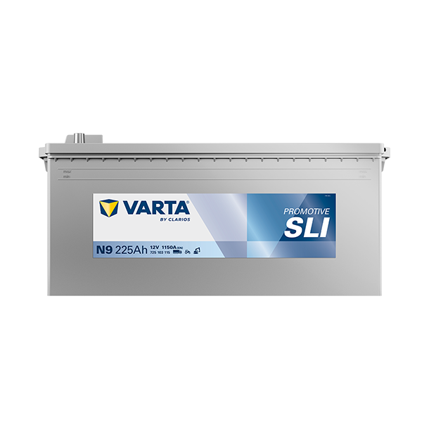 VARTA ProMotive SLI lastbilsbatteri 12 V 225 Ah/1150 A L+ 518 &times; 276 &times; 242 mm