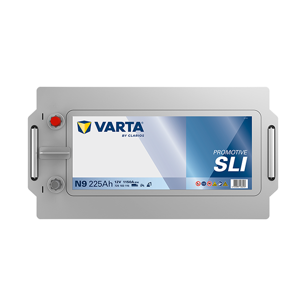 VARTA ProMotive SLI lastbilsbatteri 12 V 225 Ah/1150 A L+ 518 &times; 276 &times; 242 mm