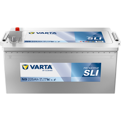 VARTA ProMotive SLI lastbilsbatteri 12 V 225 Ah/1150 A L+ 518 &times; 276 &times; 242 mm