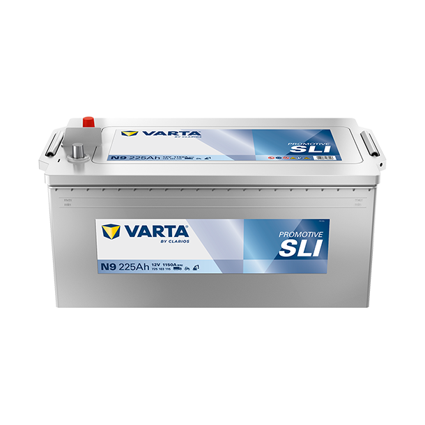 VARTA ProMotive SLI lastbilsbatteri 12 V 225 Ah/1150 A L+ 518 &times; 276 &times; 242 mm
