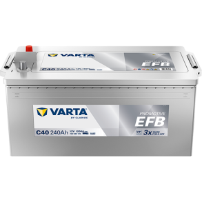 VARTA ProMotive EFB 12V 240Ah/1200A L+ 518x276x242 mm