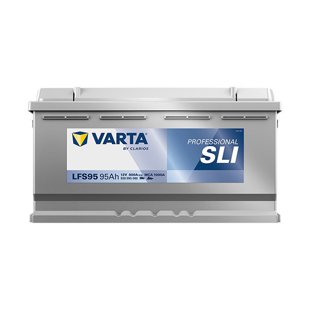 VARTA Professional Starter SLI startbatteri 12 V 95 Ah/800 A L- 353 &times; 175 &times; 190 mm