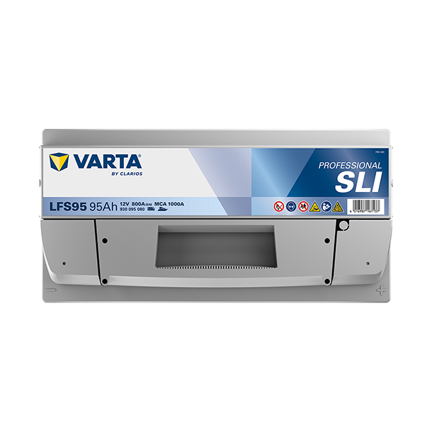 VARTA Professional Starter SLI startbatteri 12 V 95 Ah/800 A L- 353 &times; 175 &times; 190 mm