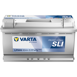 VARTA Professional Starter SLI startbatteri 12 V 95 Ah/800 A L- 353 &times; 175 &times; 190 mm