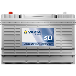 VARTA Professional Starter SLI startbatteri 12 V 105 Ah/800 A L- 330 &times; 172 &times; 240 mm