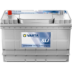VARTA Professional Starter SLI startbatteri 12 V 105 Ah/800 A L- 330 &times; 172 &times; 240 mm