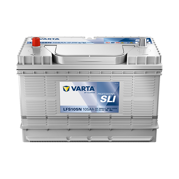 VARTA Professional Starter SLI startbatteri 12 V 105 Ah/800 A L- 330 &times; 172 &times; 240 mm