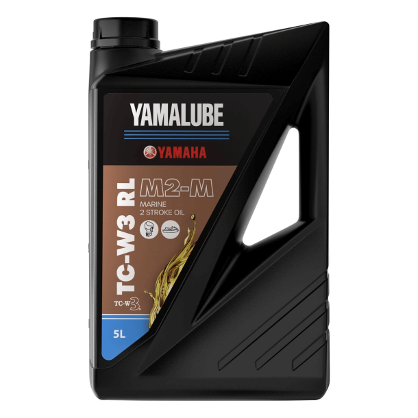 Yamalube - 2-M TC-W3 2-takts marineolie 5L - YMD630210505